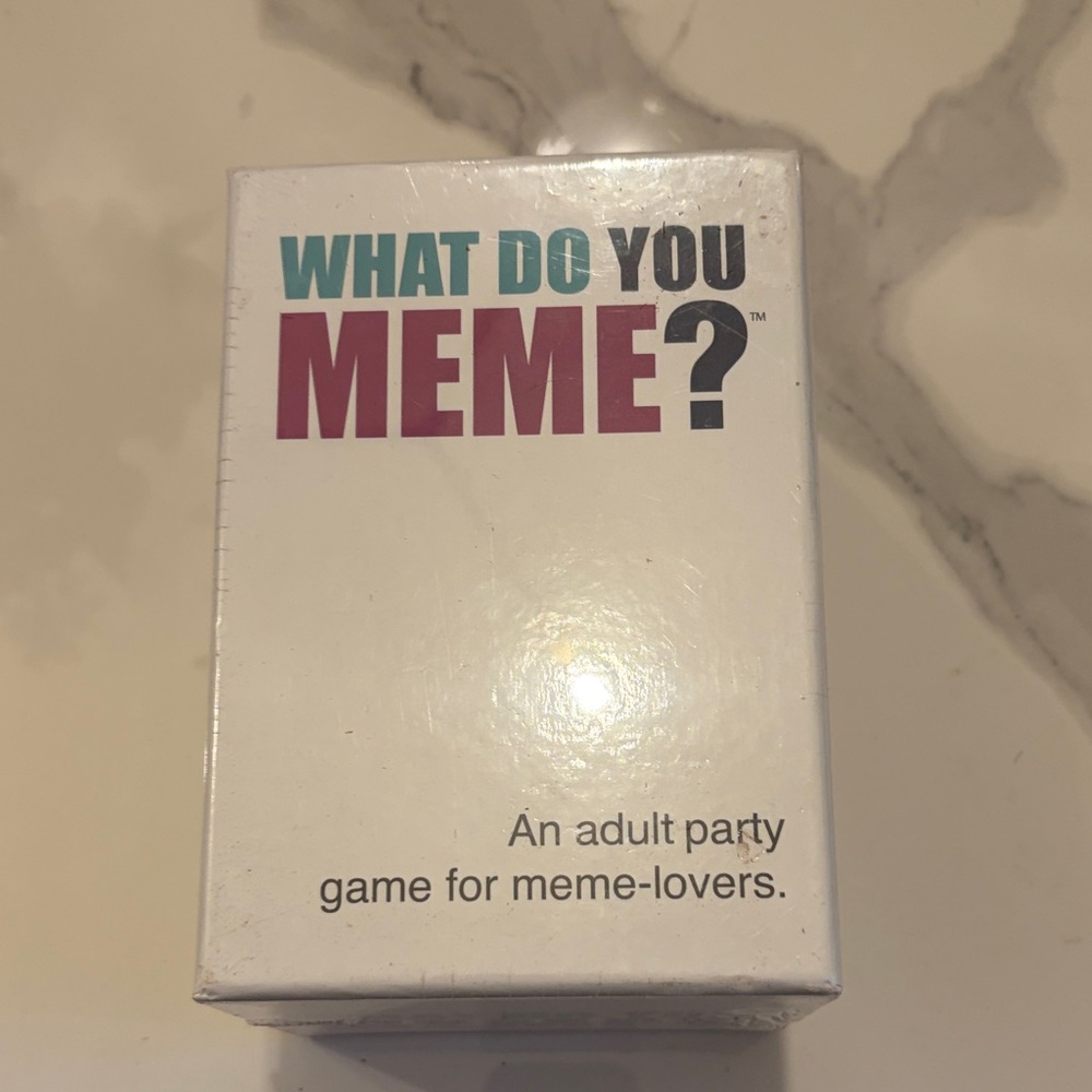 WHAT DO YOU MEME? Card Game - New / Sealed